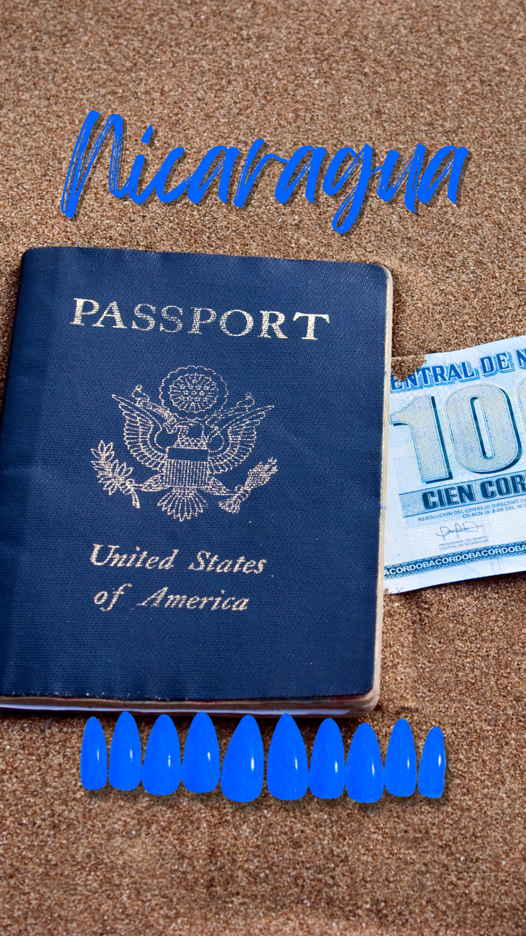 Passport Polish Custom Press Ons